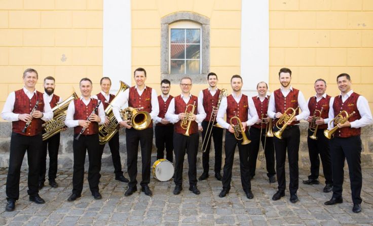 Ceska spielen in Geiersberg. (Foto: Blaskapelle Ceska)