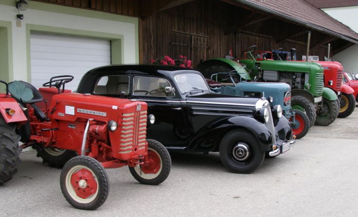 Der Oldtimer-Frühschoppen findet schon seit Jahren statt. (Foto: MV Andrichsfurt)