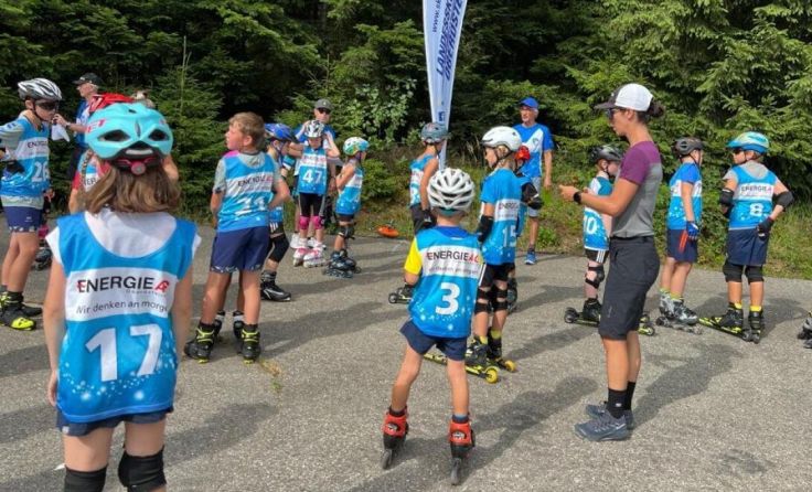 Beim Start zum 2. Lauf (Foto: Anna Hufnagl)