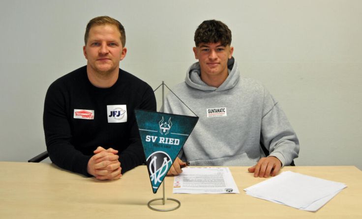 SVR-Sportvorstand Wolfgang Fiala und Arjan Mali? (Foto: SV Ried)