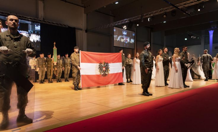 Der Garnisonsball ist jedes Mal einer der bestbesuchten Bälle der Saison. (Foto: Zisser)