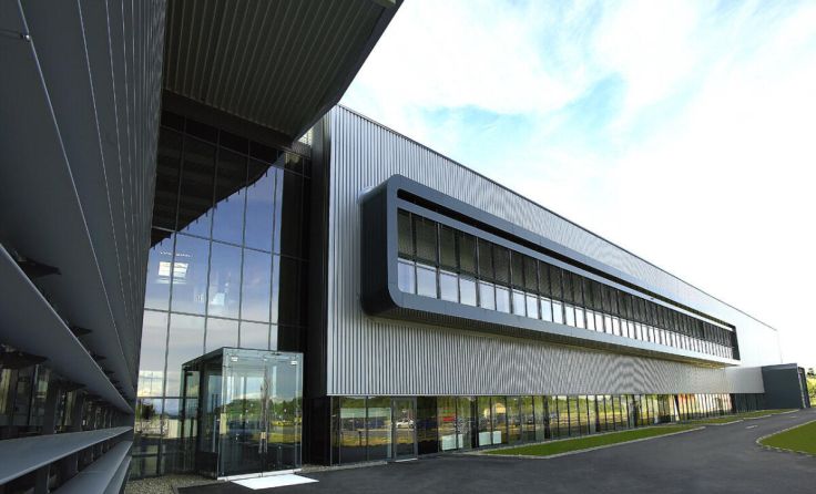 Das FACC-Werk 4 in Reichersberg (Foto: FACC)