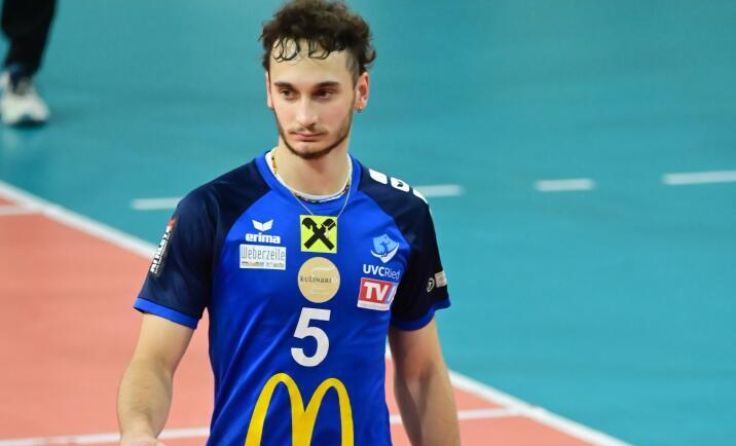 Zuspieler Elias Wojakow (Foto: Wakolbinger)