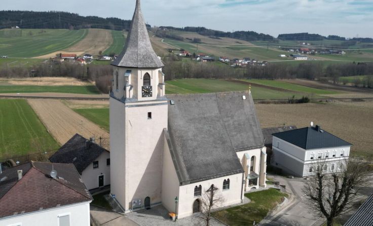 Die Renovierung der Pfarrkirche wurde im Mai beendet. (Foto: Pfarre Wippenham)
