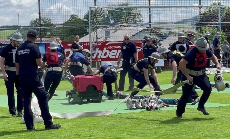 Starke Leistungen beim Bewerb (Foto: BFKDO Ried)
