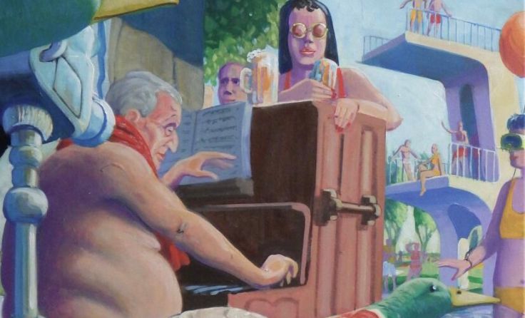Hans Heis: „Idylle mit Anton“, 2024 (Foto: IKG)