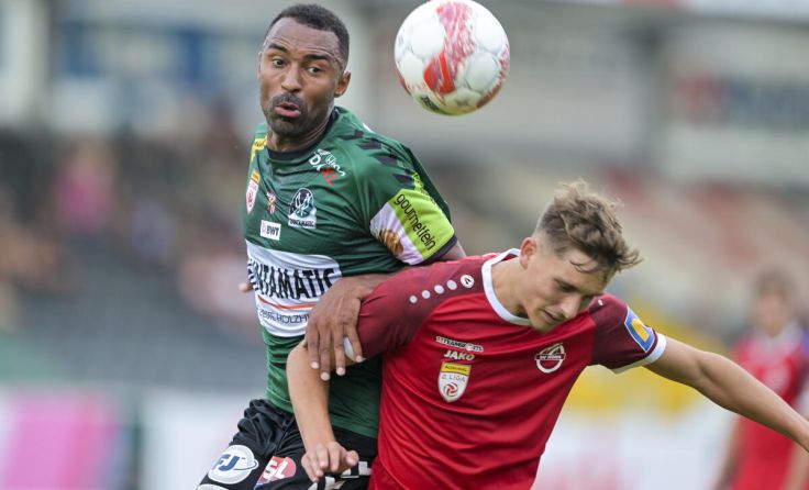 Saliou Sane erzielte das 1:0. (Foto: GEPA pictures / Christian Moser)