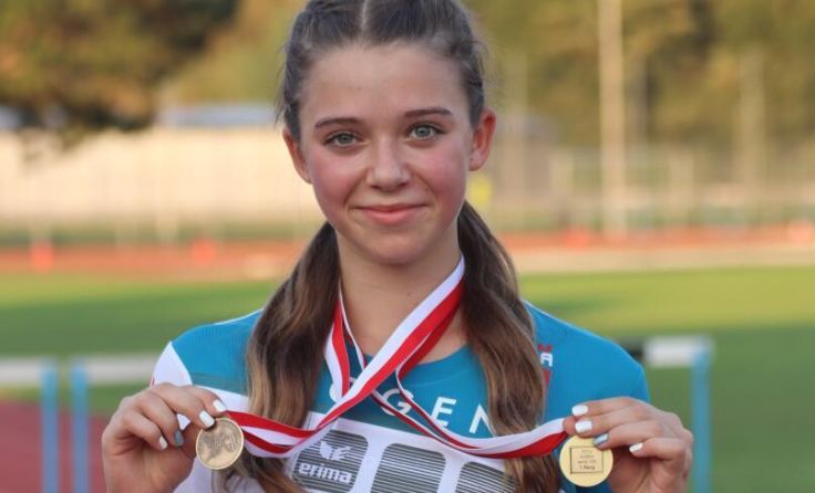 Lavinia Secklehner gewann Gold in der Staffel und Bronze im Speerwurf. (Foto: IGLA)