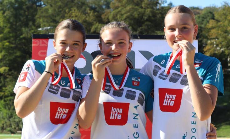 V. l.: Lavinia Secklehner, Sina Feichtlbauer, Valentina Voitleitner (Foto: IGLA / Secklehner)