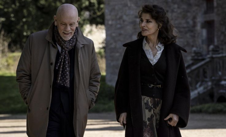 John Malkovich und Fanny Ardant in "Monsieur Blake zu Diensten" (Foto: Luna Filmverleih)