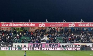 1+1-Ticketaktion bei Heimspiel der SV Ried gegen WSG Tirol am Samstag