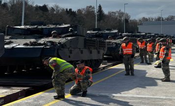 Rieder Bataillon nahm Panzer-Verladestation in der Kaserne in Betrieb
