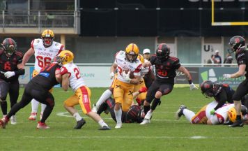 AFC Gladiators Ried holen knappen Auswärtssieg bei den Schwaz Hammers