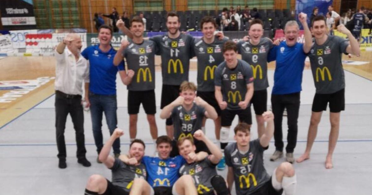 UVC Ried is on a roll and takes first victory in Hartberg