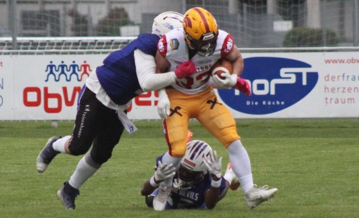 Die Gladiators stehen aktuell bei zwei Siegen und einer Niederlage. (Foto: Peter Schaller)