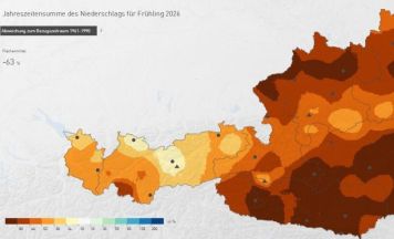 Aktuelle Trockenheit geht weit über normale Schwankungen hinaus