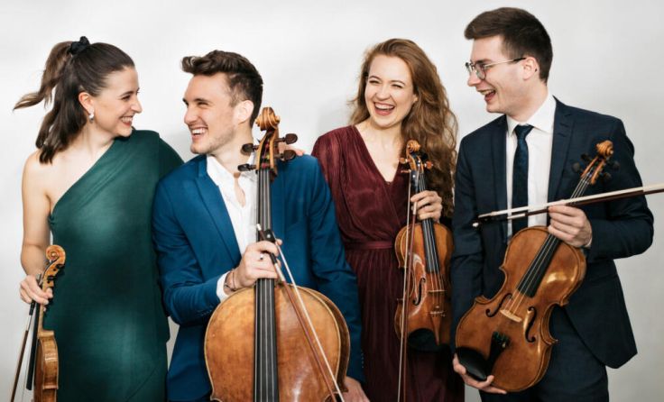 Das Javus Quartett gestaltet ein Viertel des Programms. (Foto: Victoria Nazarova)