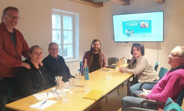 Die FRI-Workshops vermitteln Grunszüge des Radiomachens. (Foto: Radio FRI / Sabine Traxler)