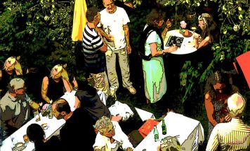 Straßenfest zum Jubiläum der Galerie 20gerhaus