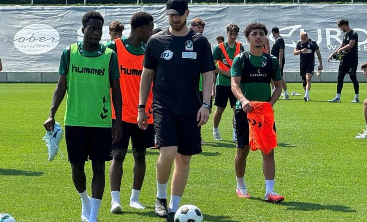Die SV Ried begann am 23. Juni mit dem Training. (Foto: Horn)