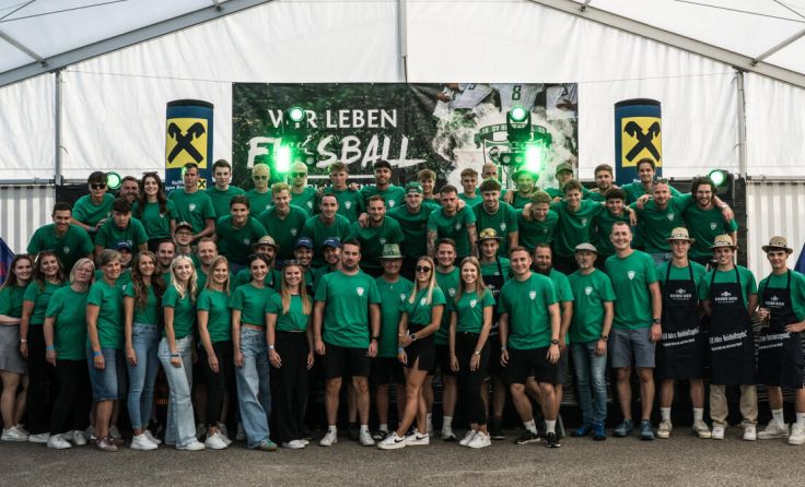 DER SV Hohenzell setzt beim „Green Mile“ auf Teamarbeit. (Foto: SV Hohenzell)