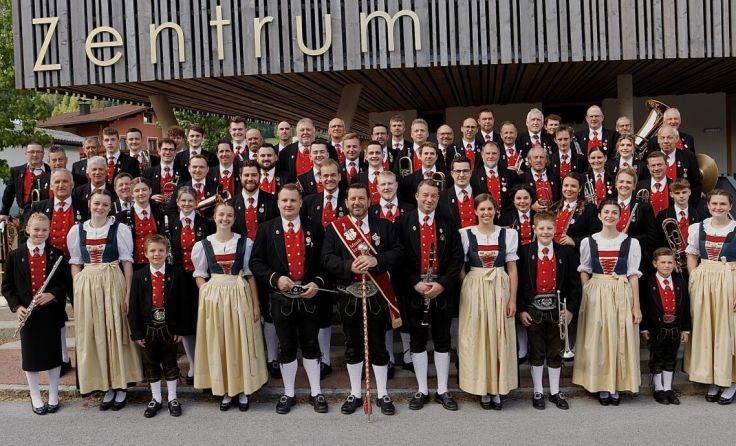 Zu Gast in Peterskirchen: die Bundesmusikkapelle Stans aus Tirol (Foto: Bundesmusikkapelle Stans)