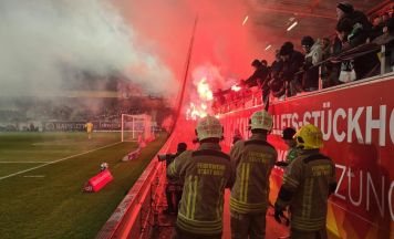 Rotes Kreuz und Feuerwehr sorgen für sichere Heimspiele