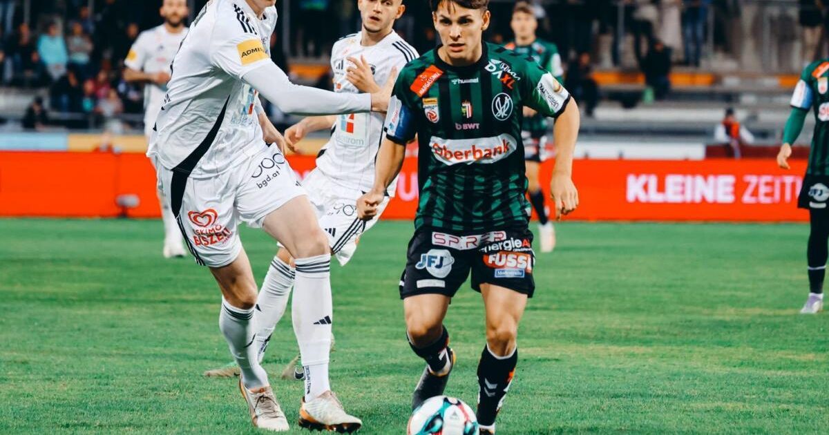 Jonas Mayer wechselt zur Leihe von der SV Oberbank Ried zu Blau-Weiß Linz