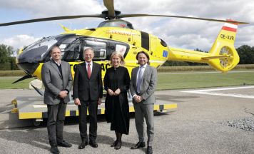 Notarzthubschrauber in Suben ist ab Freitag rund um die Uhr im Einsatz