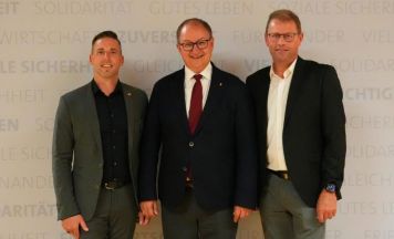 SPÖ Ried: Einstimmig für Fritz Hosner und Sebastian Forstner