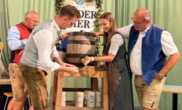 Rieder Brauerei feierte Bockbieranstich