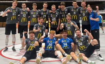Vizemeister UVC McDonald's Ried startet mit Auswärtssieg in die Saison