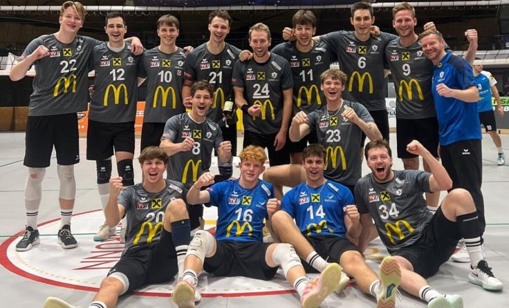 Der Vizemeister UVC McDonald’s Ried startet mit einem Sieg in die Saison. (Foto: UVC Ried)