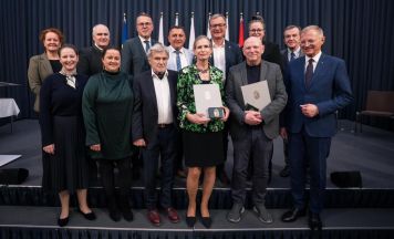 Vier Innviertler vom Land für langjährige Kulturarbeit geehrt