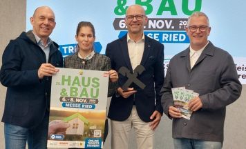 Haus & Bau in Ried: Über 200 Aussteller zeigen Wohntrends