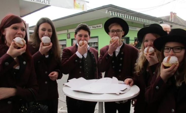 Kleine Stärkung für das bevorstehende Jubiläumswochenende