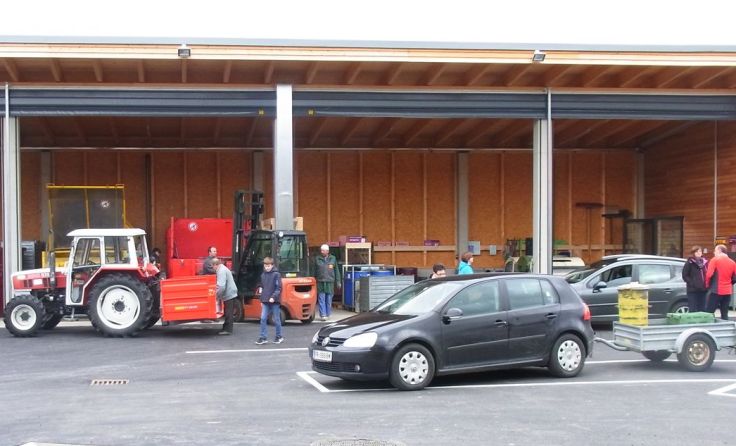 In Windhaag wird fleißig gesammelt. Foto: Marktgemeinde Windhaag