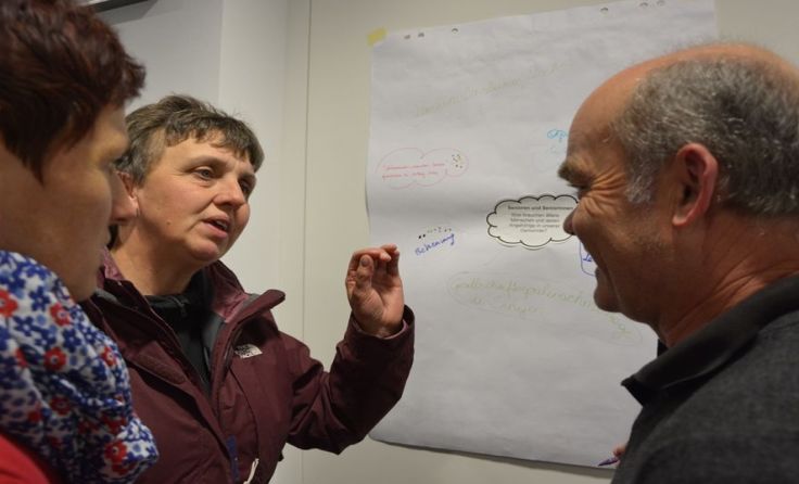 Viele Steffinger halfen zusammen, damit gute Projekte gefunden werden. Foto: Hanner