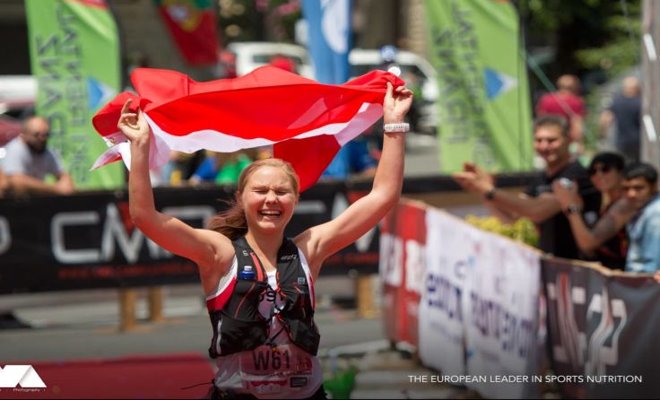 Zieleinlauf von Sandra Koblmüller