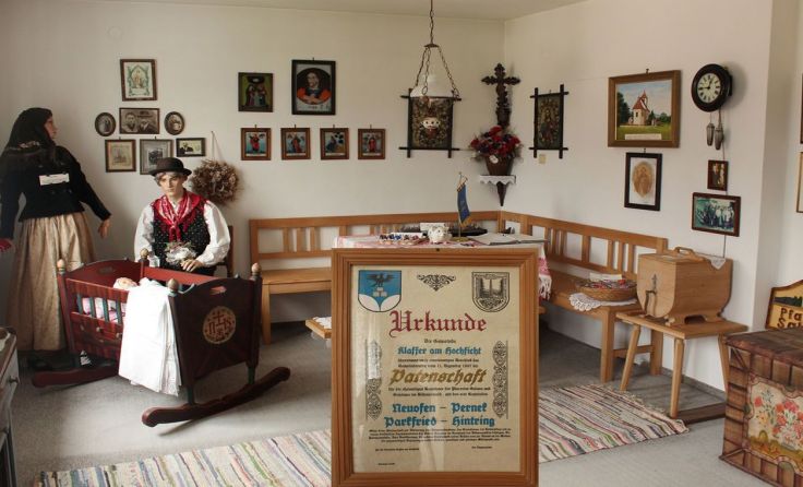 Heimatstube der Böhmerwäldler Foto: Kulturgemeinschaft Klaffer a.H.