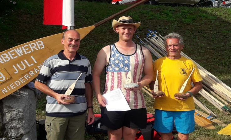Erfolgreich für die FF Neuhaus/Untermühl: Josef Riepl, Wolfgang Seiwald und Franz Thorwartl