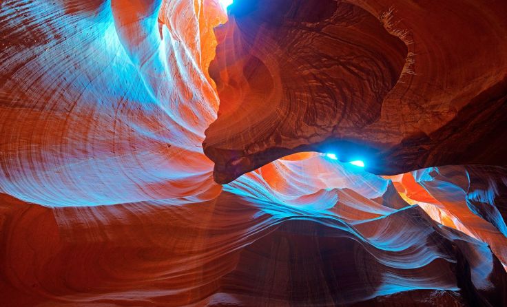 Antelope slot canyon, USA. Foto: Kaltseis