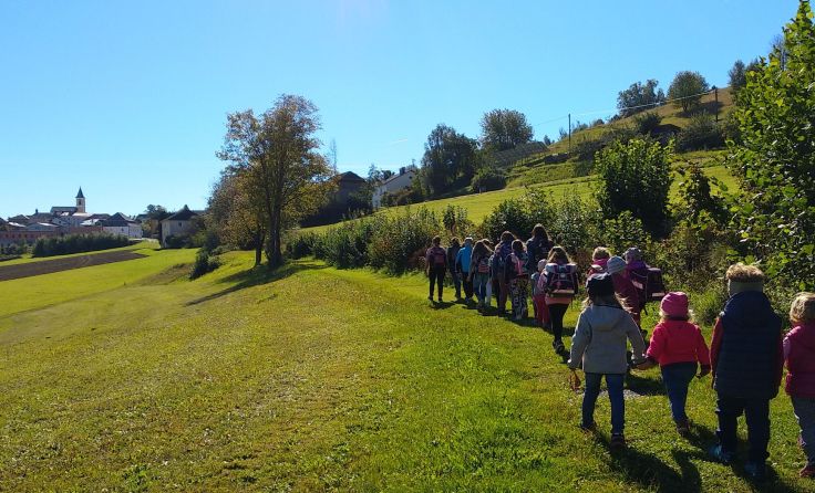 Der sichere Schulweg ist den Exenschläger Eltern ein besonderes Anliegen.