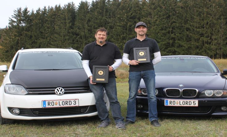 Thomas Harrer (l.) und Josef Bauer kehrten erfolgreich aus Wien heim. Foto: Bauer