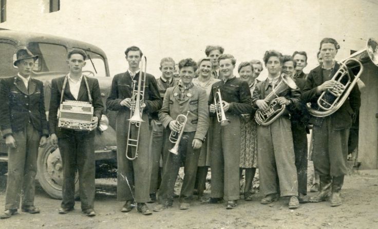 Schnappschuss aus der Vergangenheit: Die "Behansen-Musi". Foto: Franz Ranninger