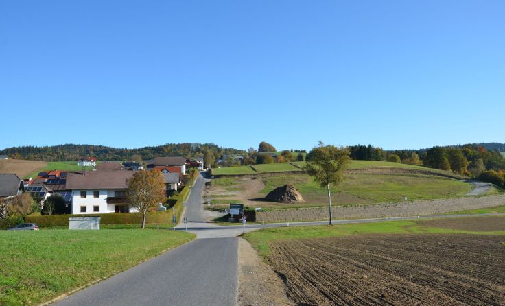 Neues Siedlungsgebiet Neuling. Foto: Preining