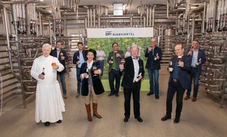 Die Hüter der Mühlviertler Bierkultur vom Verein Bierviertel. Foto: Bierviertel
