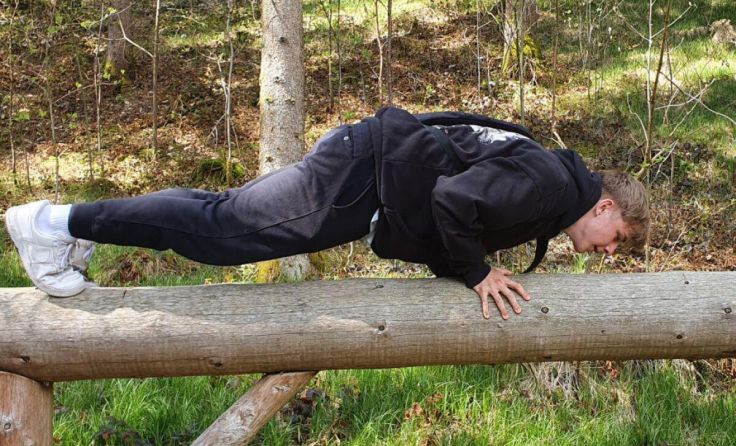 Die Schüler durften eine virtuelle Sportrallye absolvieren. (Foto: TFS Haslach)