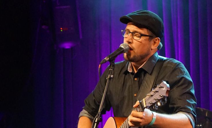 Tobyas (Tobias Handlbauer) spielt auf Burg Piberstein. (Foto: privat)