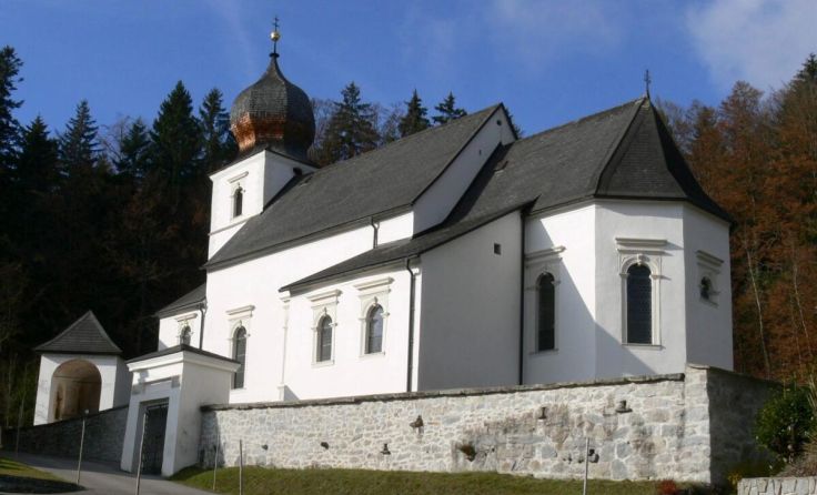 Schauplatz des Konzertes: die Filialkirche St. Wolfgang (Foto: Stift Schlägl)